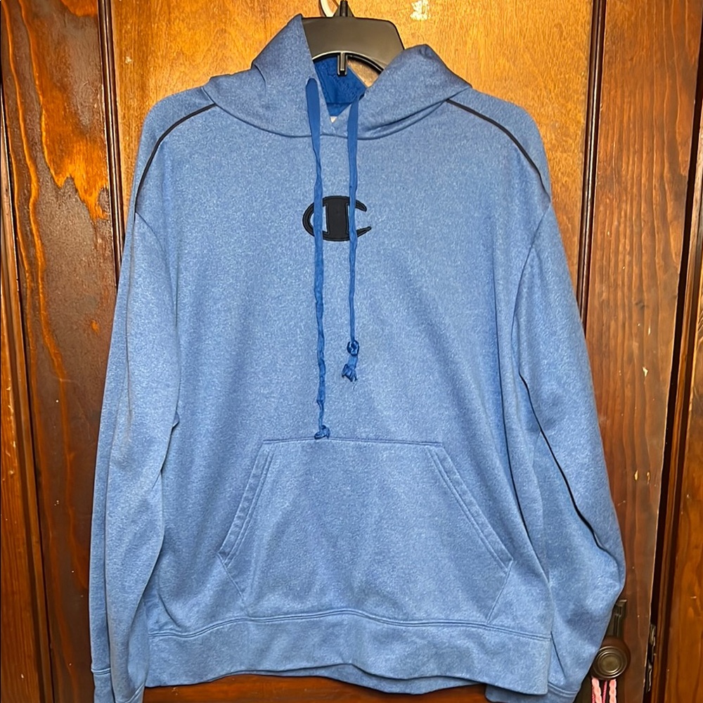 Champion Blue Hoodie